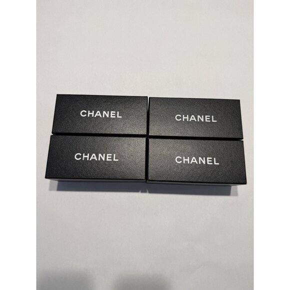 Chanel Spellout Logo Black Sunglasses Box Glasses Storage Box - Picture 5 of 7
